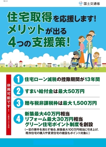 住宅取得を応援します！「茂原で土地をお探しの方へ」