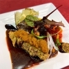 牛ハラミ肉のビーフカツ