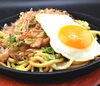 にんにく醤油の豚焼きうどん「🍜今日は【焼うどんの日】✨ 」
