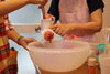 宮崎牛をミンチにしてパテを作りました！「ハンバーガーセット作り教室【お子さんでも楽しめるお料理教室】」