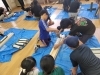 「「おおやまこども夢くらぶ」で子ども達と竹灯籠製作」