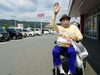 「デイサービス金太郎野外歩行訓練(^○^)‼️。」
