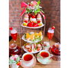 「1月のラグジュアリーアフタヌーンティー『ストロベリー&ピスタチオ』🍓✨」