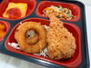ベシャメルエビフライ＆オニオンリング「１０月１日のお弁当🍱」