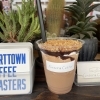チョコレートとコーヒーのフローズンシェイク