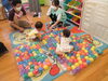 圧縮袋に入れてみました！カラフルだね～☆「今日はSP企画「パパと一緒に遊ぼう！」がありました。」