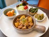 店内の日替わりランチ「あんじぇとあーらの日替わり」