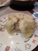 中は肉汁でジューシーです✨「焼き肉まんのお話 おそうじ本舗 米沢店」