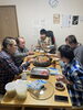 焼肉をみんなでいただきます♪　/小樽グループホーム「らしくホームの誕生日パーティー①(男性寮編) 　/ 小樽共同生活援助らしくホーム」