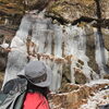 前日までの冷え込みの影響で、氷瀑も見られました♪♪❄️「今年初‼️登山イベント🏔️ 【茅野市/整体×運動で健康アップ】」