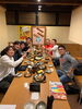 稽古の後は食事で交流🍻「国際交流🇸🇪🇯🇵≪明石/空手/スポーツ/習い事≫」