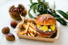 宮崎県産須木栗ゴルゴンゾーラバーガー「The BEACH BURGER HOUSE」秋限定ハンバーガー」