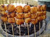炭火で仕上げた　焼きだんご「山のご馳走！いわなの塩焼き～【福島市/道の駅つちゆ/土湯温泉】」