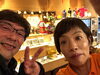 お客様とツーショット「今年もよろしくお願いします❣️」