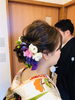 生花を使って特別感をプラス「和装ヘアスタイル4選」
