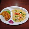 シーフードピラフ唐揚げ入り「7月20日のお弁当」