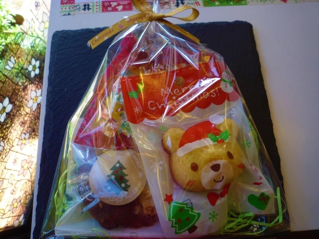 ぷちまるセット300円「クリスマス焼き菓子～伊奈町のケーキ屋シャンティ洋菓子店～」