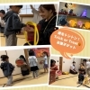 トリックオアトリート!扉とんとんしてお菓子ゲット✨「京都市南区の英語リトミック教室のハロウィンレッスン&パーティー🎉笑顔いっぱい夢中で楽しんだハロウィンレッスン&パーティー【南区&下京区のピアノ・リトミック・英語リトミック・ベビーリトミック】」