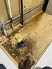 床が濡れています「流しの下から水漏れです　右京区　西京極　水のトラブル　水道　ミヅケンジャー」
