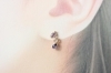 「K10カラーストーンピアス」