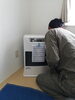 「豊平区のマンションでストーブを取り付けました。」