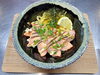 サーモンマヨ炙り丼（税込1,200円）「テイクアウトも可能な新定番メニュー！　サーモンマヨ炙り丼🐟🛍️」