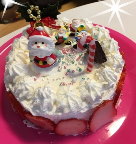 クリスマスケーキ「メリークリスマス(*^.^*)」