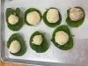 ふかす前のばっらっぱまんじゅう「白井保育園の年長さんがばらっぱまんじゅう作りをしました!」