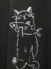 見つけた瞬間、思わず笑顔になる「2/22“猫の日”企画♪お魚ぎゅっ♡刺繡ねこTカットソーが先行入荷しました」