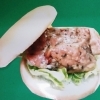 とりハムバーガーサンド