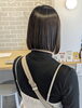 「朝のセットが楽になる！まとまりやすいナチュラルストレートボブ」