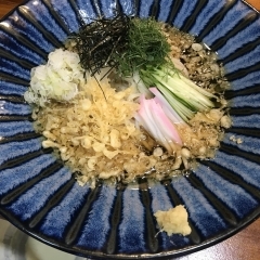 冷やしたぬきうどん