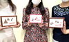 先日開催した時の、皆様＆作品をパシャリ♪「【体験】【初心者】クリスマスカード作り【１ＤＡＹ】【カリグラフィー】」