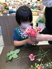教えてもらいながら自分で作ります「2023お花屋さんになっちゃおう！「ちびっこ花屋体験」【花屋体験/子ども体験/おしごと体験/職場体験/花屋/生花店/恵庭花屋/フラワーアレンジ/花束】」