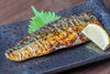 「ソフト干物、サバ」を炭火焼き「襲来！超巨大ハツ＆すなぎも！迎え撃て！」