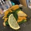 贅沢！ウニホウレン草（バゲット付）