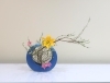 生徒様の作品です「【銀座　いけばな教室】春の花をいけました🌸」