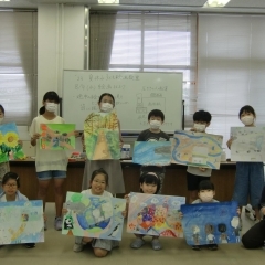開催しました！「子ども絵画教室」