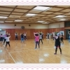 1時間が、あっという間に終わります「2月は心臓月間❤ 新春キャンペーンは2月14日までやってます😊 春までに体脂肪を落としたい方  姿勢改善したい方  筋肉をつけたい方  是非無料体験へ来てください  ジャザサイズの楽しさ お伝えします✨  西大寺武道館  西大寺中学校で踊」