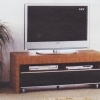 TV台　本体内側にキャスター付引出BOX収納　TV52Vまで