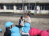 みんなの前で楽しかったことの発表もできたよ！「幼稚園交流会＆読み聞かせキャラバン隊来園♪」