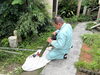 「⛩️手水舎 改修工事⛩️」