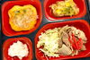 豚肉生姜焼き＆オムレツ梅あんかけ「４月３日のお弁当🍱」