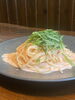 明太クリームパスタ「もちもち生パスタ体験しませんか？～ランチ・ディナー・パーティー（宴会、歓送迎会、忘年会、新年会、女子会）サマーランド帰りにご利用頂ける秋川のイタリアン肉バル【グリルダイニング COLLABO】〜」
