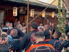 「柴又帝釈天参道『川千家』さん！新春「梯子乗り（はしごのり）」 2025年（令和7年）1月5日（日）『葛飾鳶伝統文化保存会＝葛鳶会（かっとびかい）』さんによる出初式」