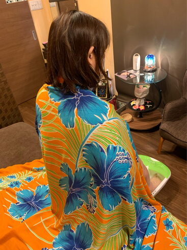 ロミロミ前のフットバス「〜冬越え春の開花・ビタミンカラー〜」