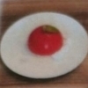 真っ赤なりんごのケーキ