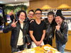 真ん中が『焼鳥月や』さん、右側『岡田前』さん！「☆畑の伝道師のお店、TRATTORIA庭へ☆」
