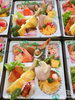 二段折詰料理の上段です。「新年度が、始まって…」