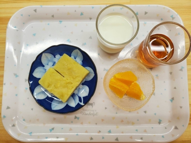 おやつ写真「９月２７日（火曜日）の給食【子供の食を考える保育園】」